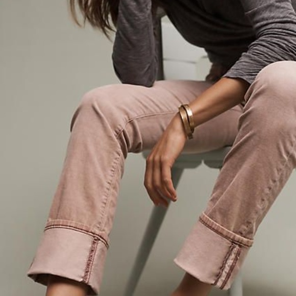 Anthropologie Pants - Anthropologie Pilcro Parallel Mid-Rise Corduroys